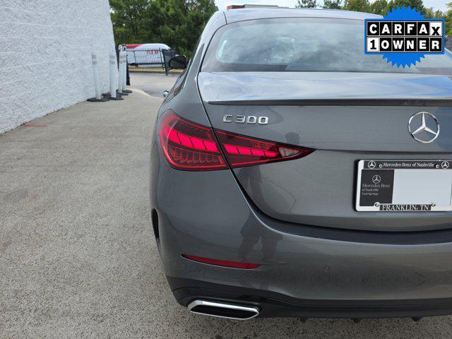 used 2024 Mercedes-Benz C-Class car, priced at $45,599
