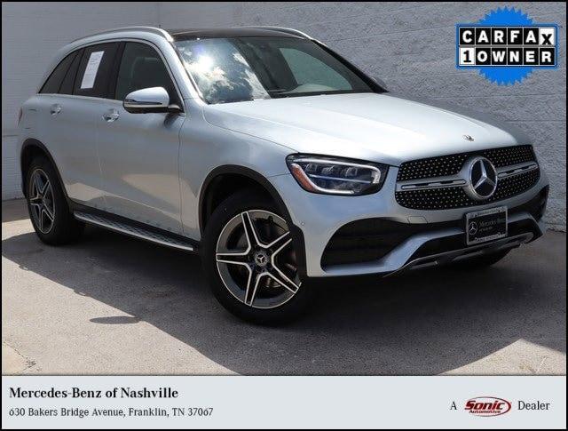 used 2021 Mercedes-Benz GLC 300 car, priced at $32,996