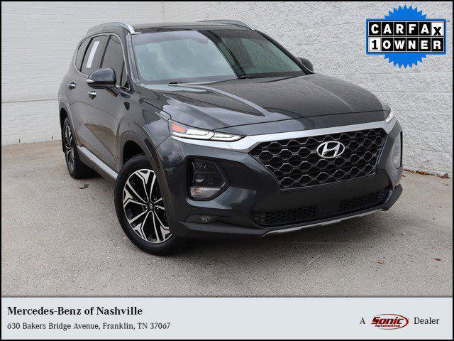 used 2020 Hyundai Santa Fe car, priced at $17,599