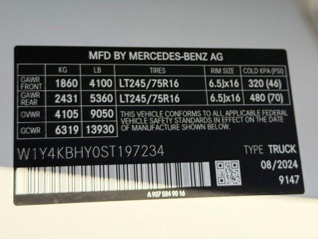 new 2025 Mercedes-Benz Sprinter 2500 car, priced at $58,422