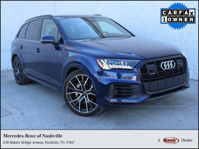 used 2020 Audi Q7 car, priced at $29,999