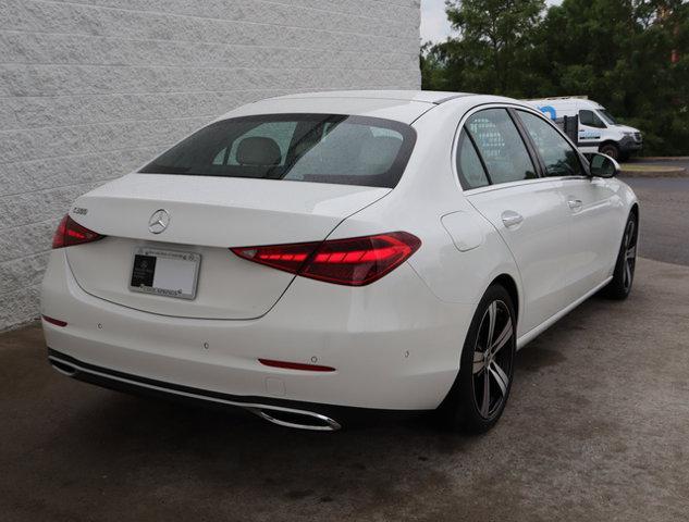 new 2024 Mercedes-Benz C-Class car, priced at $49,705