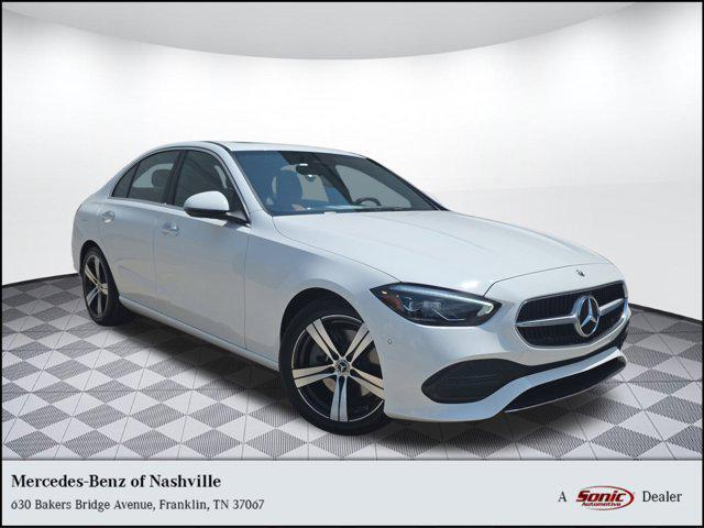 new 2025 Mercedes-Benz C-Class car, priced at $54,135