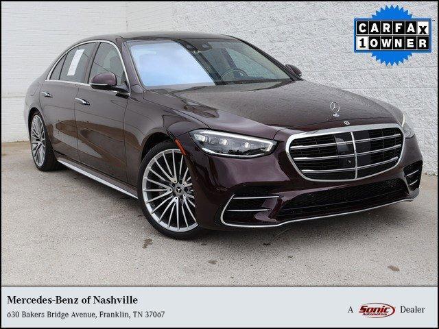 used 2021 Mercedes-Benz S-Class car, priced at $86,406