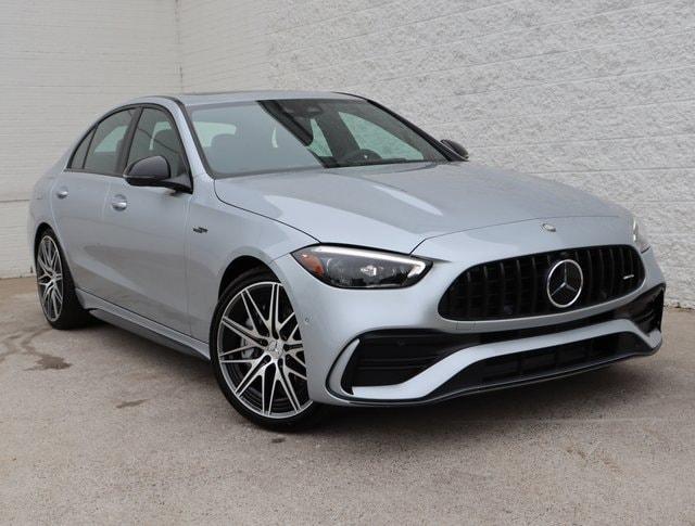 new 2024 Mercedes-Benz AMG C 43 car, priced at $73,775