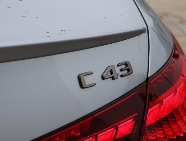 new 2024 Mercedes-Benz AMG C 43 car, priced at $73,775