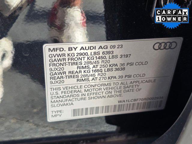 used 2024 Audi Q7 car, priced at $43,999