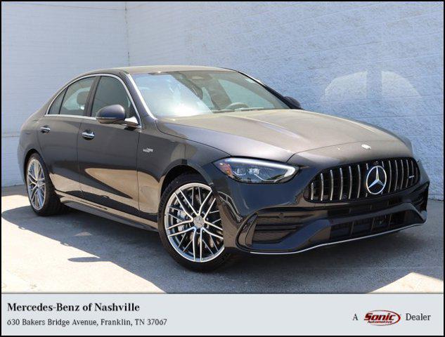 new 2024 Mercedes-Benz AMG C 43 car, priced at $66,410