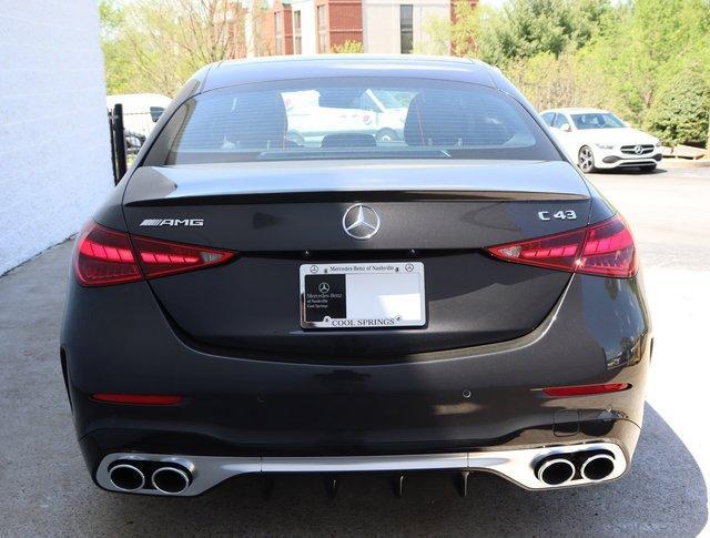 new 2024 Mercedes-Benz AMG C 43 car, priced at $66,410