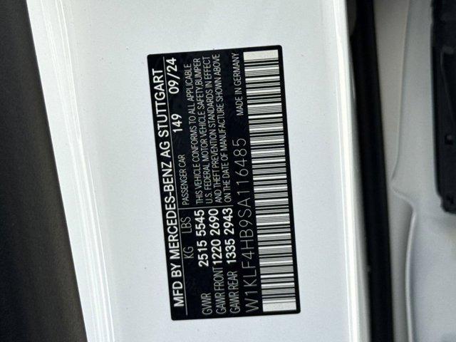 new 2025 Mercedes-Benz E-Class car, priced at $79,895