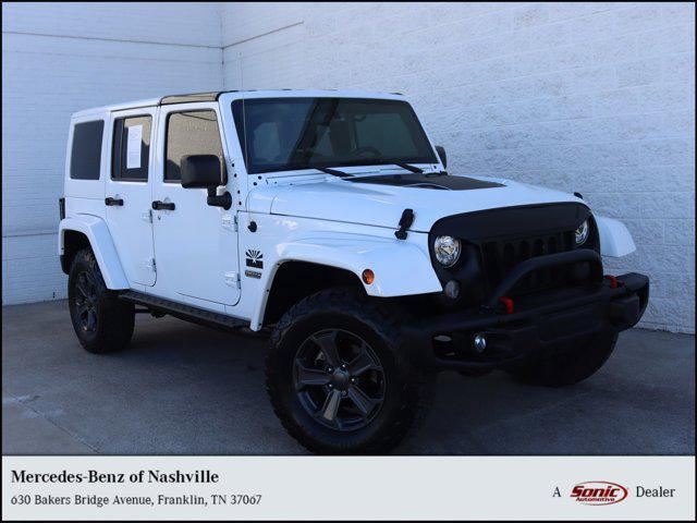 used 2017 Jeep Wrangler Unlimited car, priced at $23,588