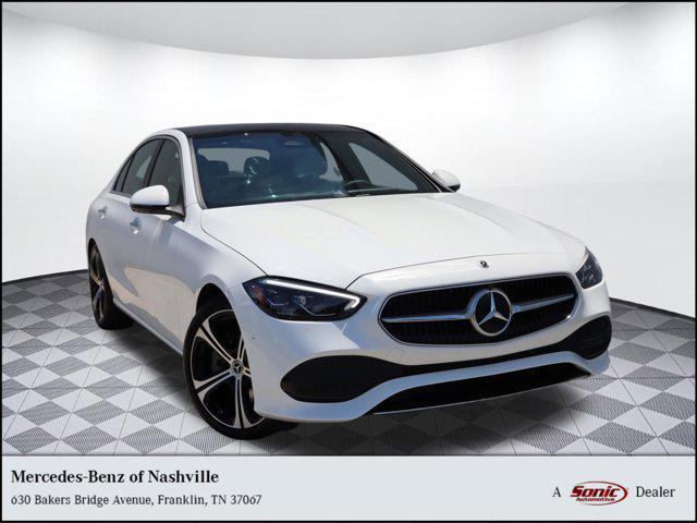 new 2024 Mercedes-Benz C-Class car, priced at $52,840