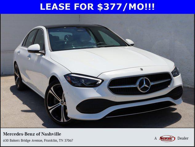 new 2024 Mercedes-Benz C-Class car, priced at $52,840