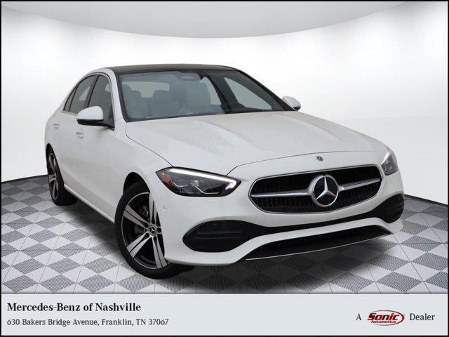 new 2024 Mercedes-Benz C-Class car, priced at $52,240