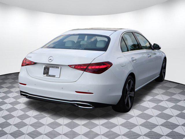 new 2024 Mercedes-Benz C-Class car, priced at $52,240