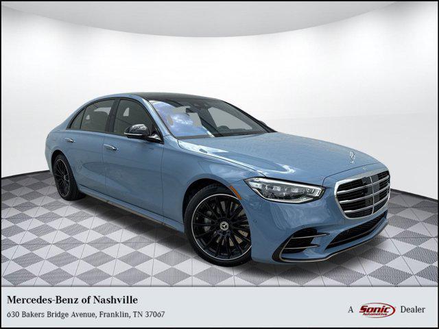 new 2025 Mercedes-Benz S-Class car, priced at $158,755