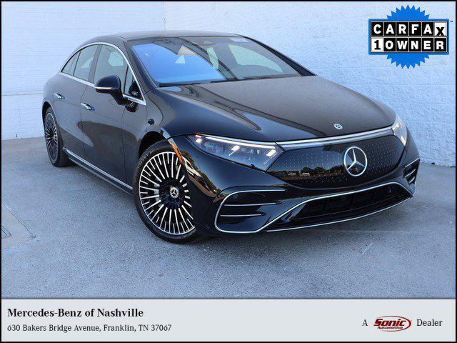 used 2023 Mercedes-Benz EQS 580 car, priced at $79,998