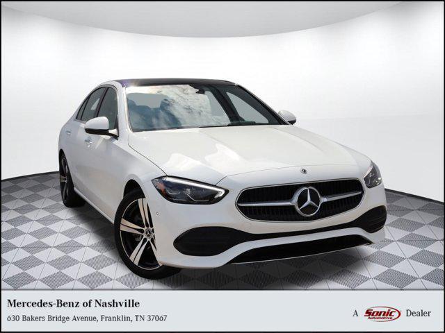 new 2024 Mercedes-Benz C-Class car, priced at $51,090