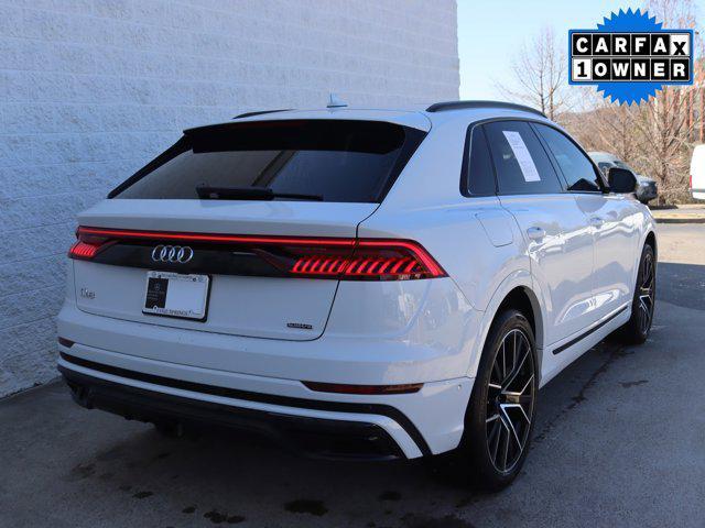 used 2021 Audi Q8 car, priced at $43,999