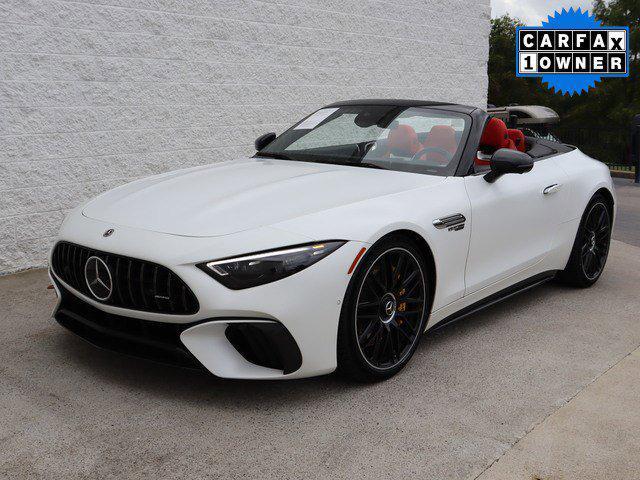 used 2022 Mercedes-Benz AMG SL 63 car, priced at $113,206