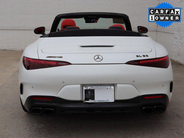 used 2022 Mercedes-Benz AMG SL 63 car, priced at $113,206