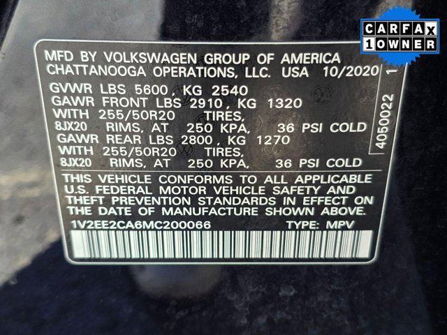 used 2021 Volkswagen Atlas Cross Sport car, priced at $22,499