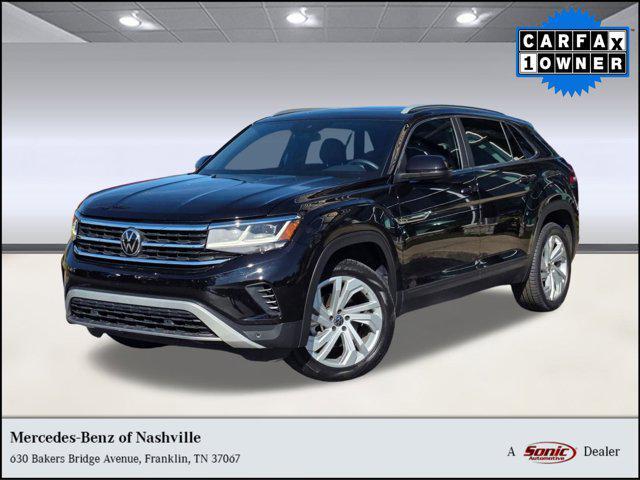 used 2021 Volkswagen Atlas Cross Sport car, priced at $19,998