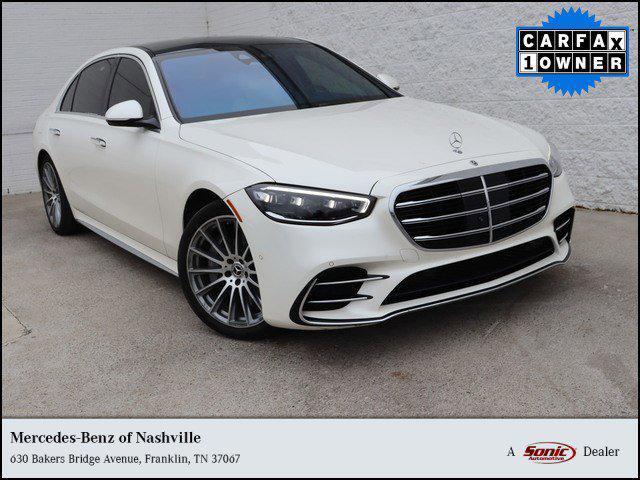 used 2023 Mercedes-Benz S-Class car, priced at $76,999