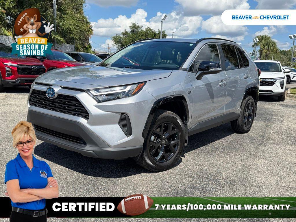 used 2024 Toyota RAV4 Hybrid car, priced at $34,997