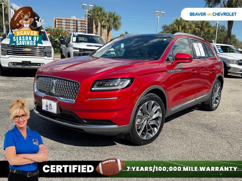 used 2021 Lincoln Nautilus car, priced at $33,150