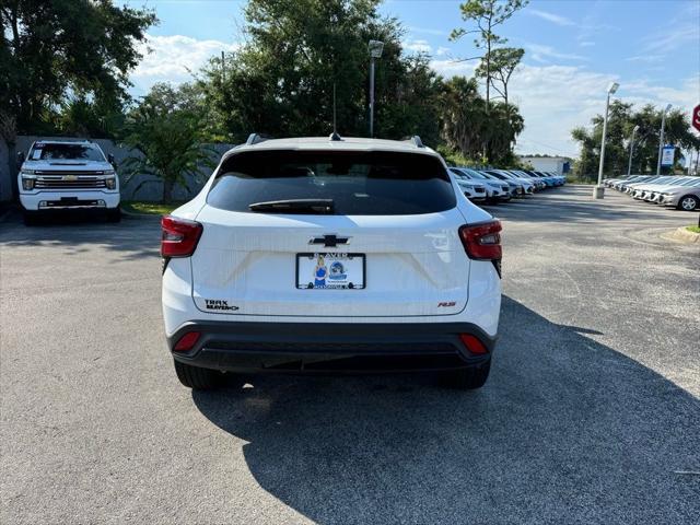 new 2025 Chevrolet Trax car, priced at $26,600