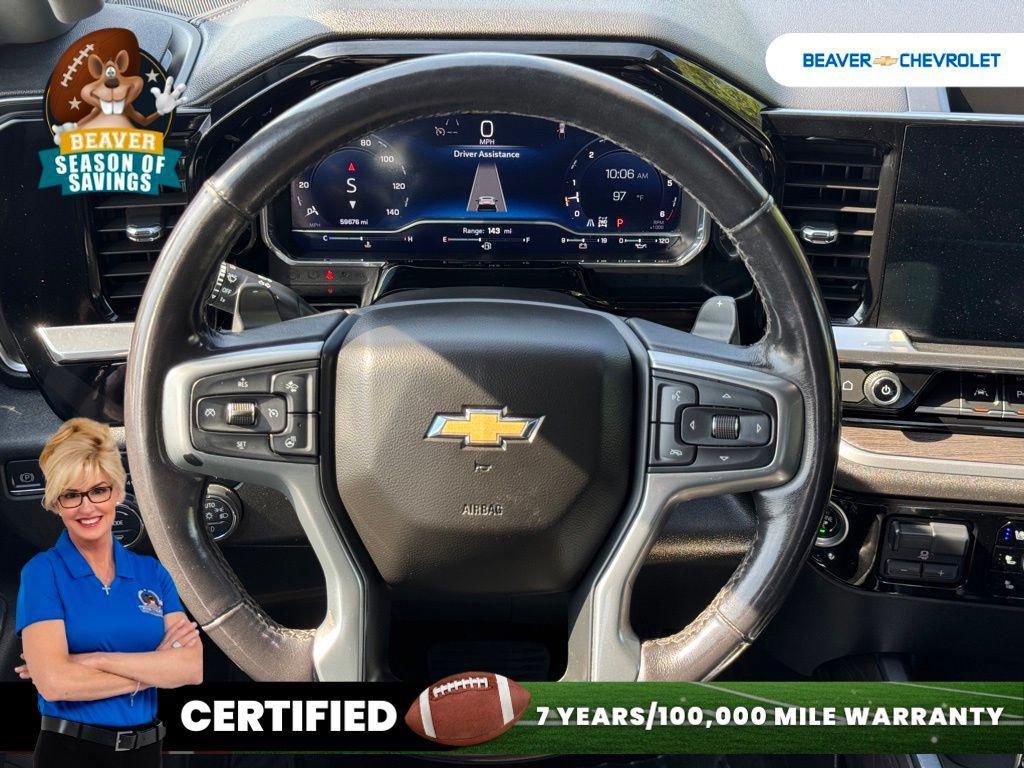 used 2023 Chevrolet Silverado 1500 car, priced at $41,410