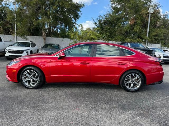 used 2021 Hyundai Sonata car, priced at $20,986