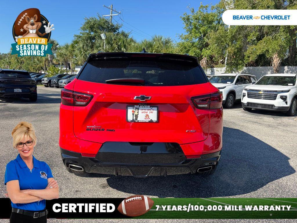 used 2023 Chevrolet Blazer car, priced at $34,777