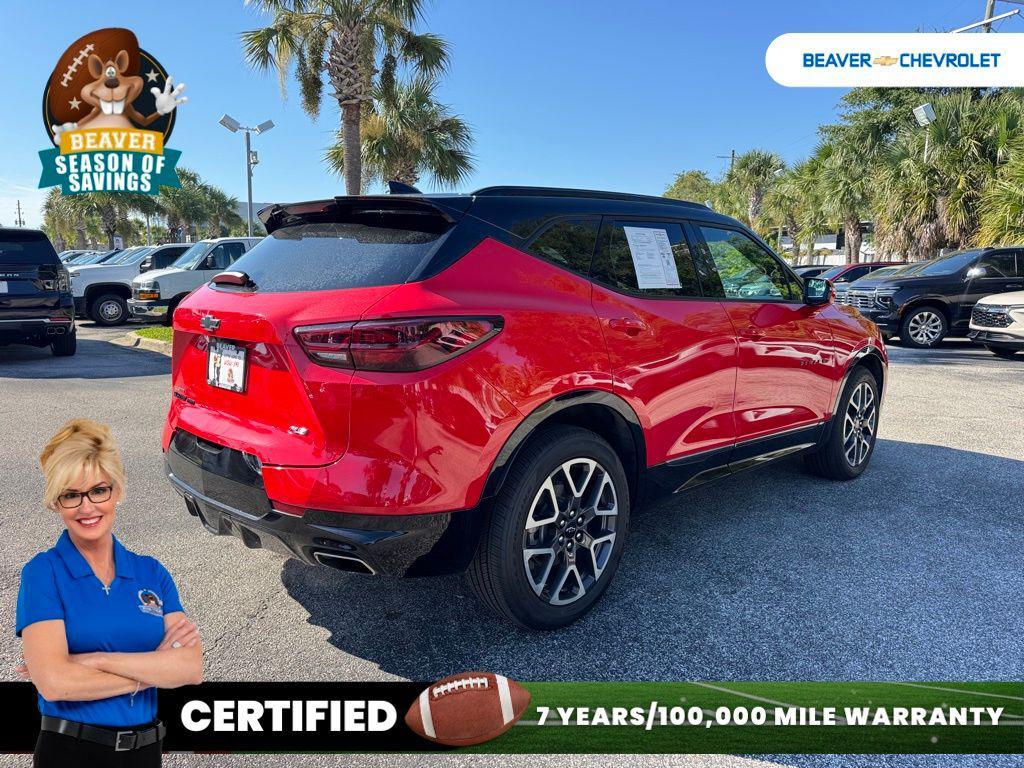 used 2023 Chevrolet Blazer car, priced at $34,777