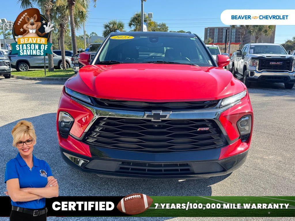 used 2023 Chevrolet Blazer car, priced at $34,777