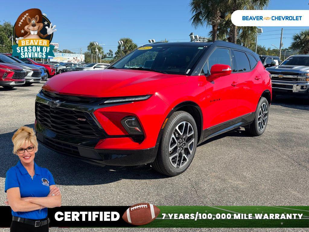 used 2023 Chevrolet Blazer car, priced at $34,777