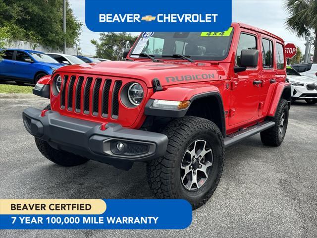 used 2020 Jeep Wrangler Unlimited car, priced at $43,631