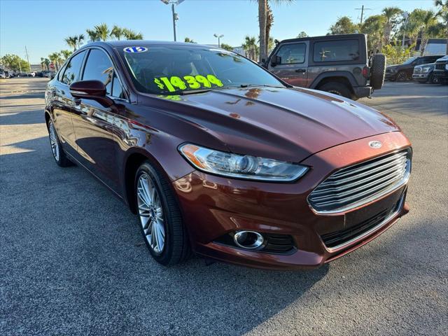 used 2015 Ford Fusion car, priced at $14,394