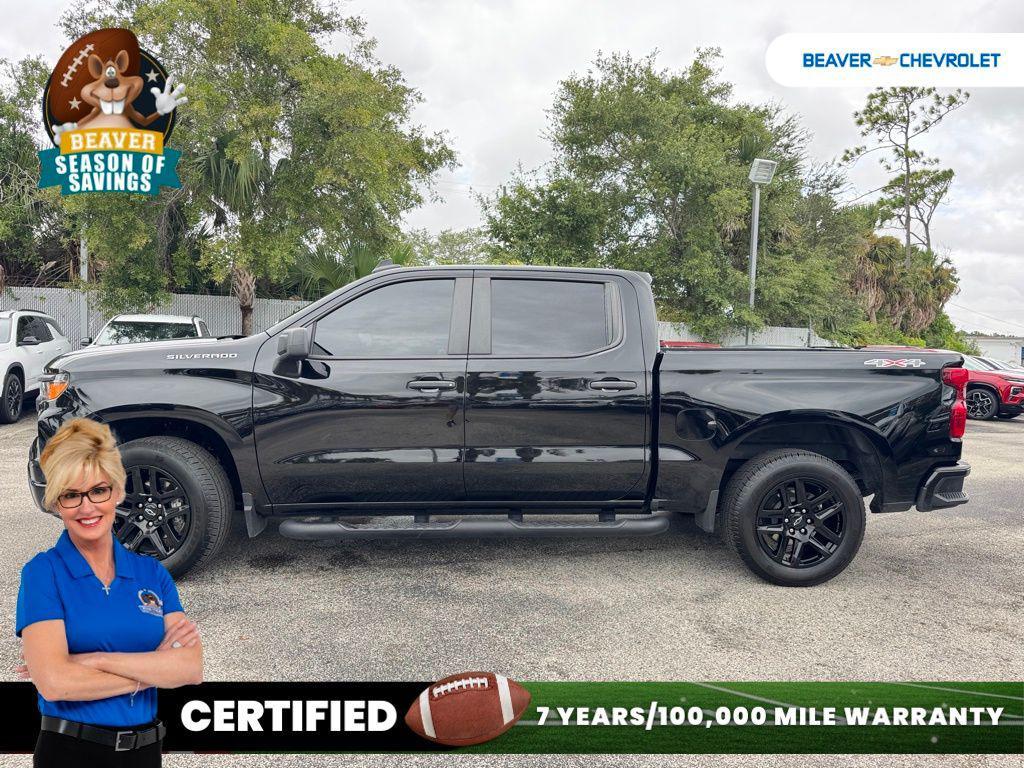 used 2024 Chevrolet Silverado 1500 car, priced at $41,892