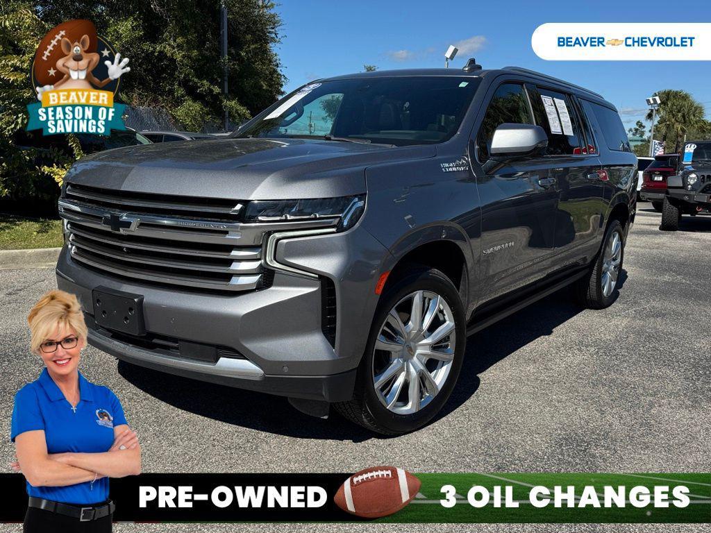 used 2021 Chevrolet Suburban car, priced at $49,933