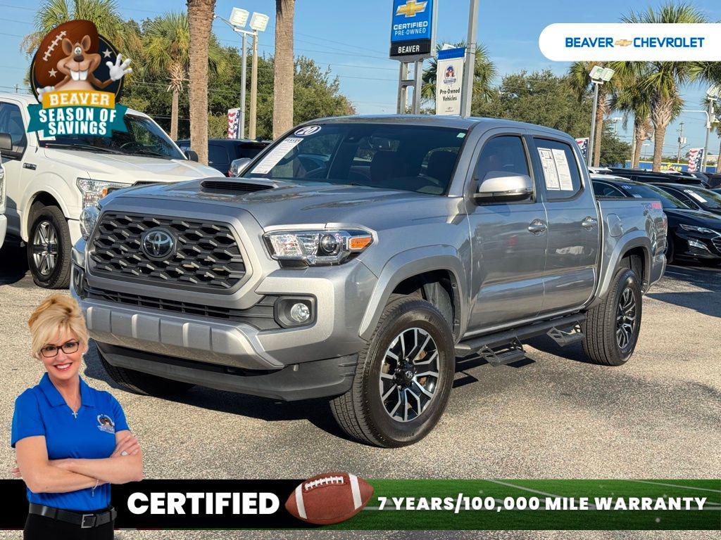 used 2020 Toyota Tacoma car, priced at $34,152