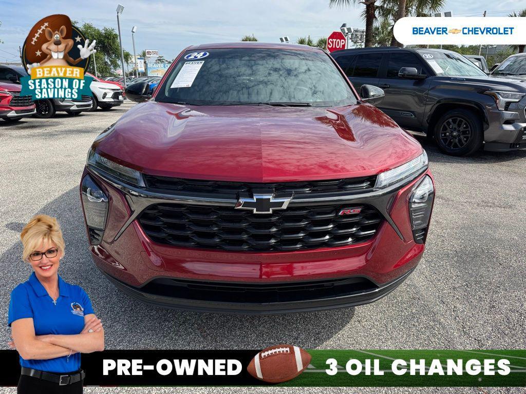 used 2024 Chevrolet Trax car, priced at $21,444