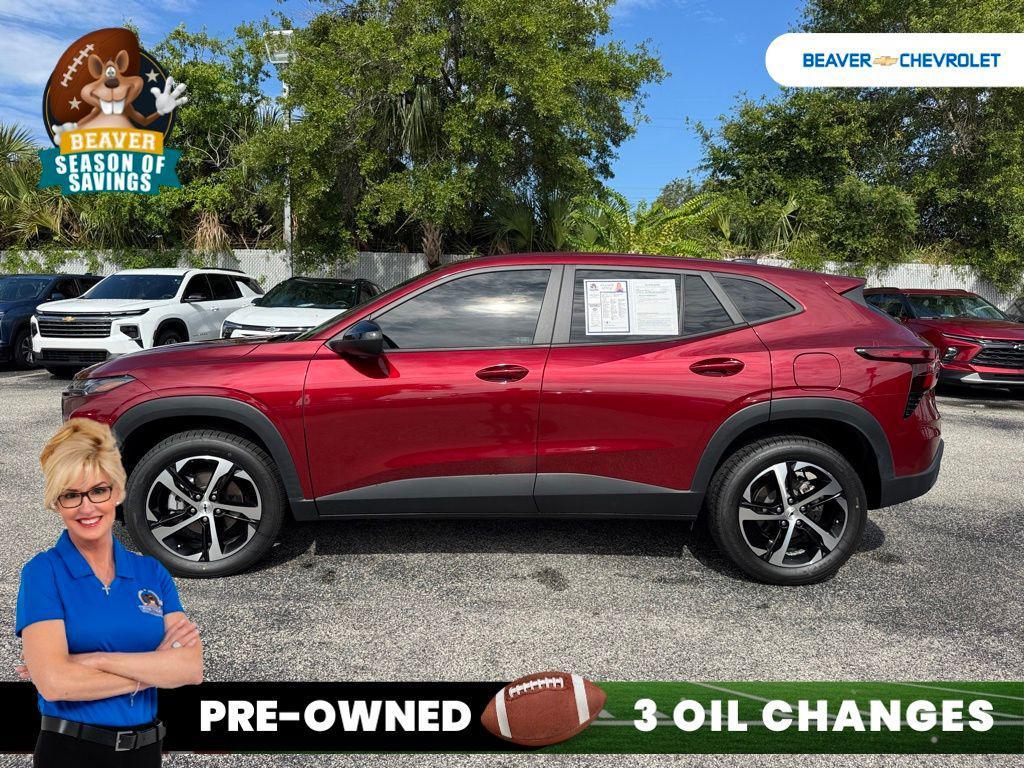 used 2024 Chevrolet Trax car, priced at $21,444
