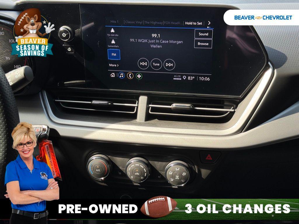 used 2024 Chevrolet Trax car, priced at $21,444