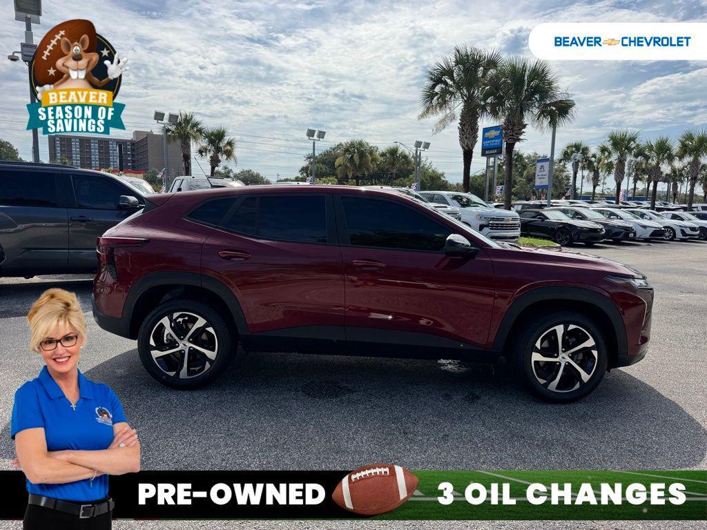 used 2024 Chevrolet Trax car, priced at $21,444