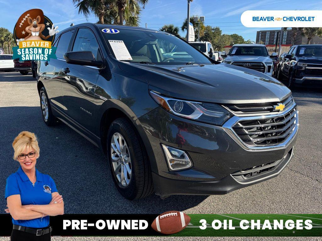 used 2021 Chevrolet Equinox car, priced at $19,188