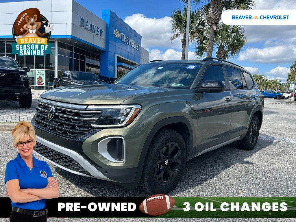 used 2024 Volkswagen Atlas car, priced at $35,855
