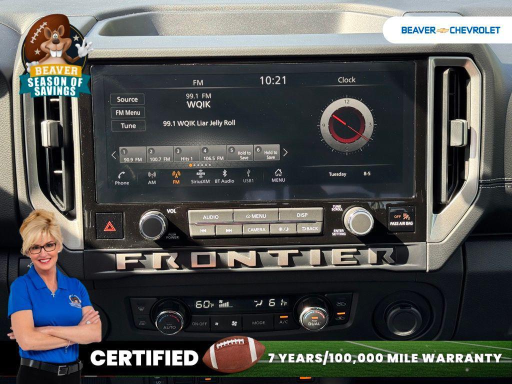 used 2025 Nissan Frontier car, priced at $30,150