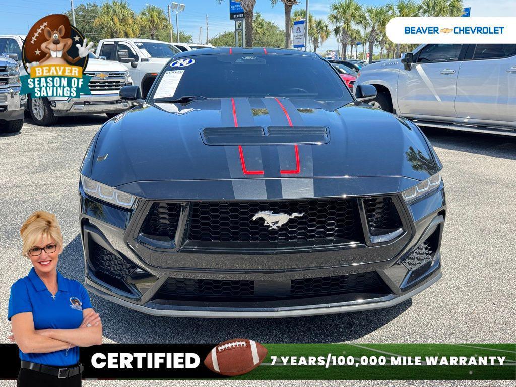 used 2024 Ford Mustang car, priced at $40,599